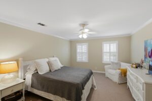 Primary bedroom at 176 Arlington Row in Castlegate, Macon GA